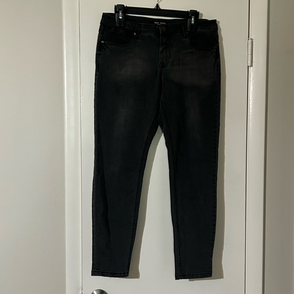 Women Max Jeans 10 Grey Skinny Excellent condition